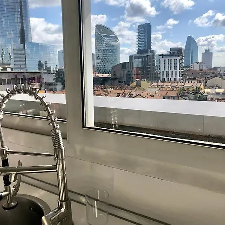 Attic 9th Floor With 2 Terrace In Center Brera With Amazing View Διαμέρισμα *